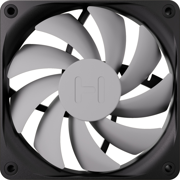 Вентилятор Hyte flow FA12 Triple Fan Pack Grey (1220000350151) - зображення 2