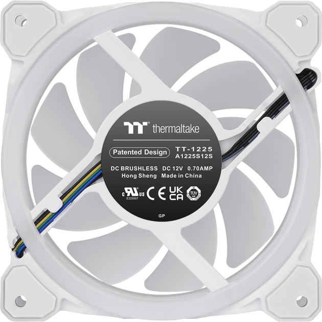 Вентилятор Thermaltake SWAFAN 12 RGB Radiator Fan TT Premium Edition (3-Fan Pack) White (CL-F145-PL12SW-A) - зображення 4