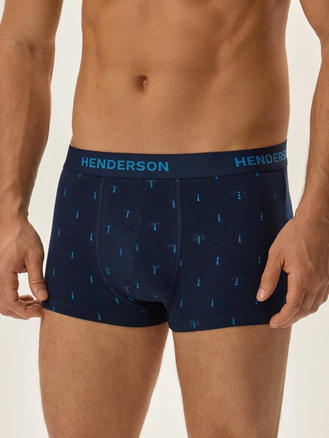 Zestaw majtek męskich typu bokserki 2 szt Henderson 41924-MLC L Wielokolorowy (5903972333990) - obraz 4