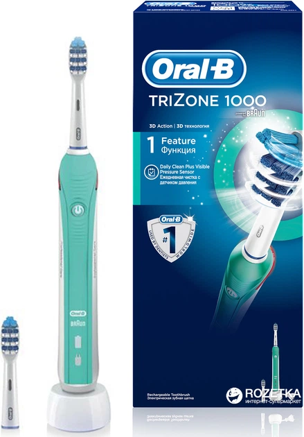 Электрическая зубная щетка Oral-B TriZone 1000/D20 (4210201077992
