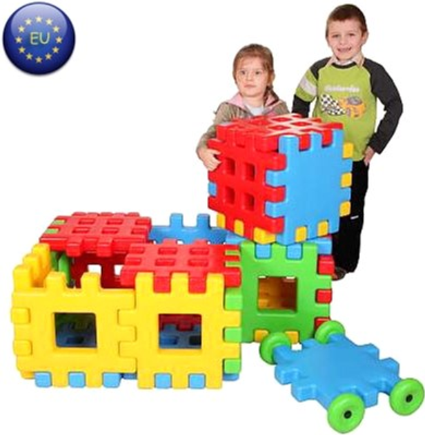 Конструктор Woopie Fence House 20 деталей (5904913543232) - зображення 7
