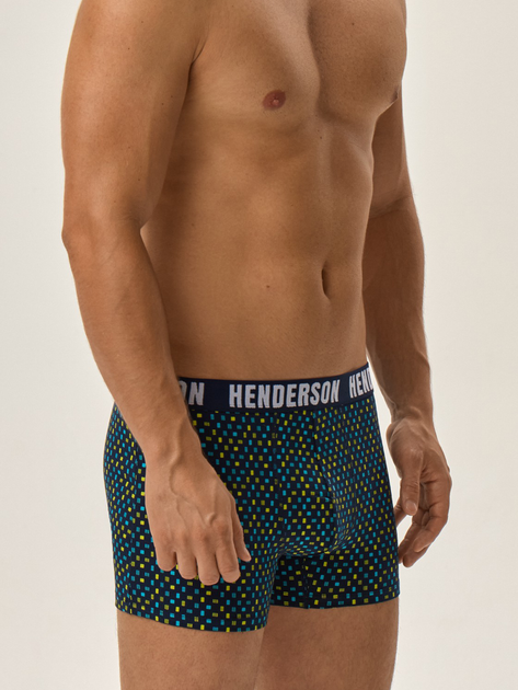 Zestaw majtek męskich typu bokserki 3 szt Henderson 42255-MLC 2XL Wielokolorowy (5903972334898) - obraz 8