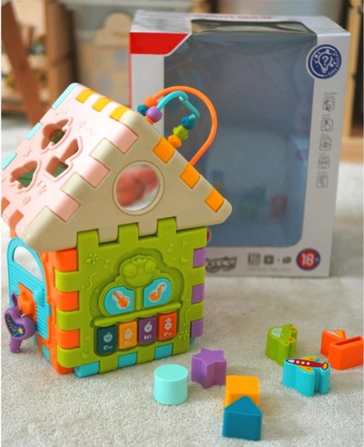 Розвиваюча іграшка Woopie Багатофункціональний будиночок 9 в 1 (5904326949423) - зображення 16