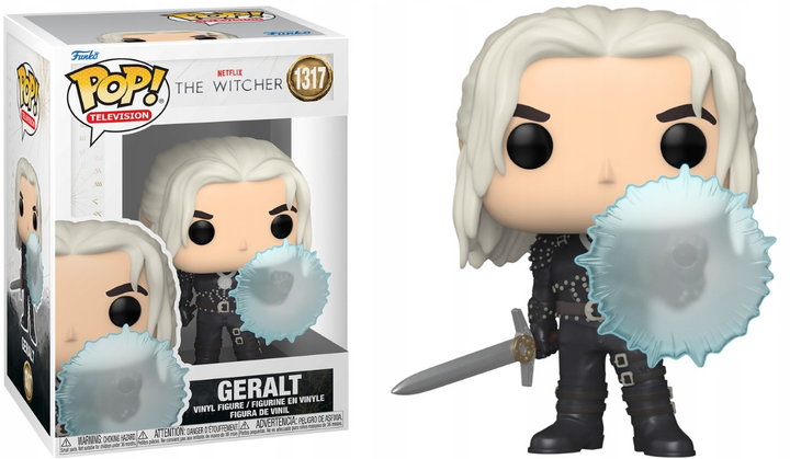 Figurka Funko POP! TV Witcher Geralt 1317 (0889698674249) - obraz 2