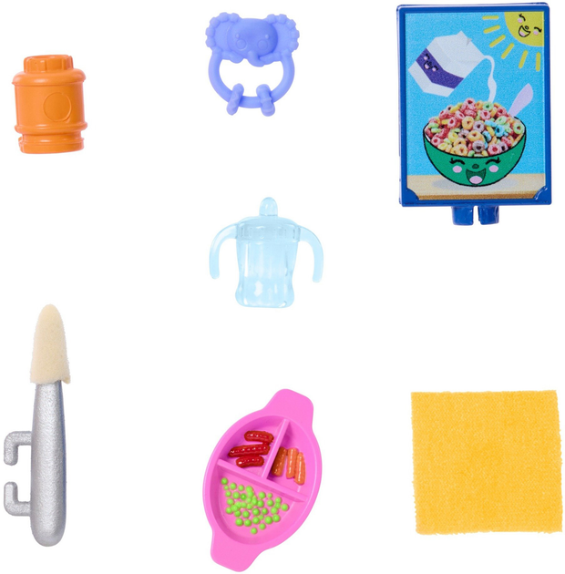 Lalka Barbie Mattel Skipper Opiekunka Karmienie maluszka 26 cm (0194735192069) - obraz 4