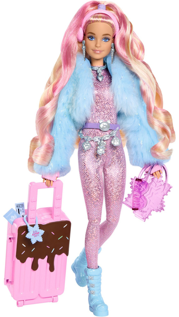 Лялька Barbie Mattel Barbie Travel Barbie Doll with Snow Fashion 29 см (0194735154227) - зображення 2