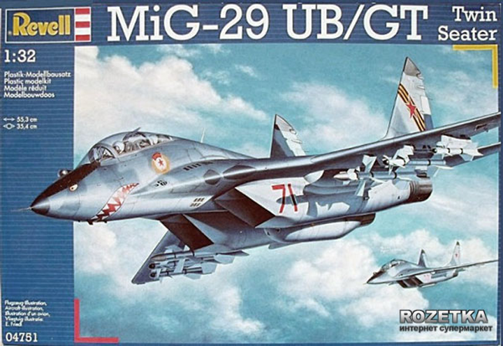 航空機・ヘリコプター Revell 1/32 MIG-29 UB/GT Revell 1/32 MIG-29 UB/GT 【公式通販】