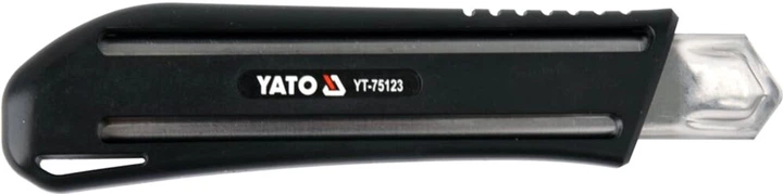 Ніж з висувним лезом YATO Ultra Sharp 18 мм (YT-75123) - зображення 3