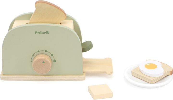 Toster Viga Toys PolarB Drewniany z akcesoriami (6971608442155) - obraz 3