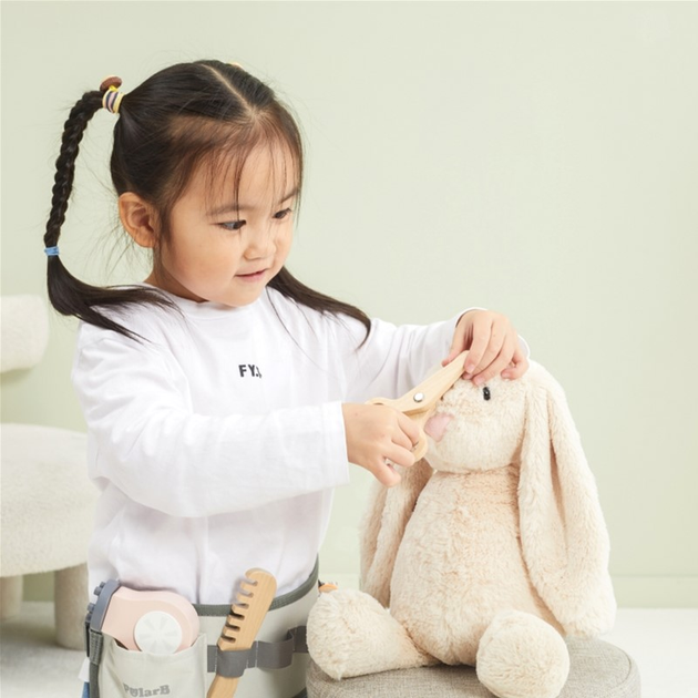 Набір перукаря Viga Toys PolarB Дерев'яний (6971608442018) - зображення 4