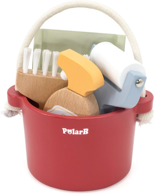 Zestaw do czyszczenia Viga Toys PolarB Drewniany (6971608442384) - obraz 8
