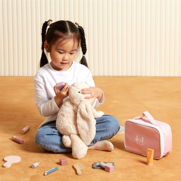Набір для макіяжу Viga Toys PolarB Дерев'яний у косметичці (6971608442032) - зображення 8