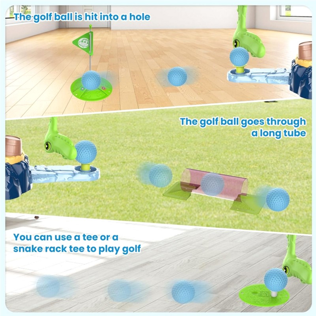 Ігровий набір Woopie Mini Snake Golf (5904326949805) - зображення 5