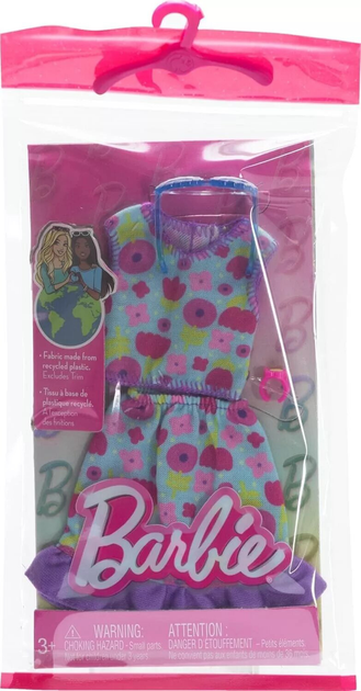 Zestaw ubranek dla lalek Mattel Barbie Fashionistas HRH39 (0194735176922) - obraz 1