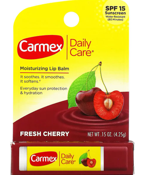 Бальзам для губ со вкусом ягод Carmex Berry стик 4,25 г - Фото 1 Бальзам для губ со вкусом ягод Carmex Berry стик 4,25 г - изображение 1