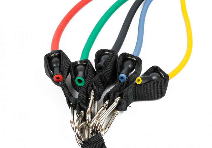 Набір еспандерів Бубновського EasyFit з 5 шт. - Фото 3 Набір еспандерів Бубновського EasyFit з 5 шт. - зображення 3