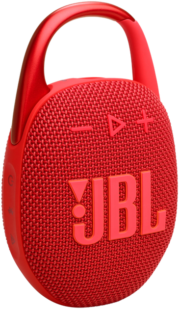 Портативна колонка JBL Clip 5, Red (JBLCLIP5RED) - зображення 2