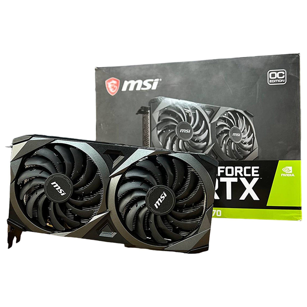 Дискретная видеокарта nVidia GeForce RTX 3070, 8 GB GDDR6, 256-bit ...