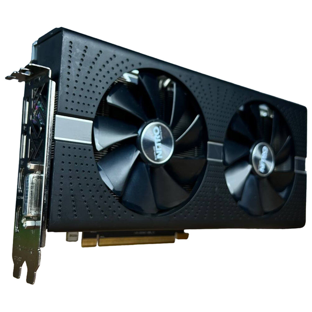 Дискретная видеокарта AMD Radeon RX 570, 8 GB GDDR5, 256-bit / DVI ...