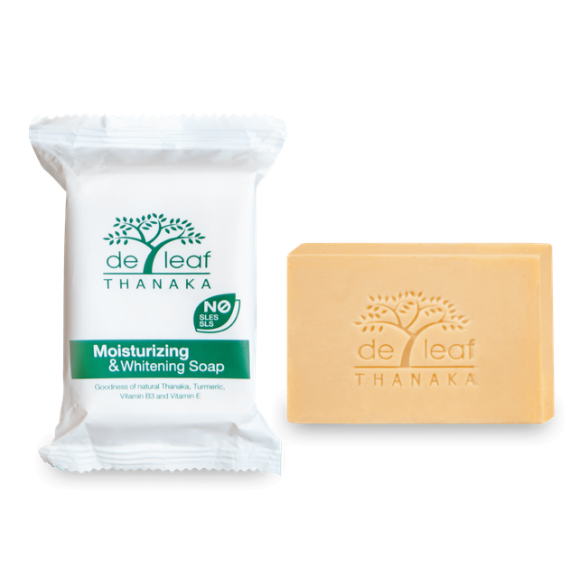 Відбілююче мило з танакою і куркумою 100 г De Leaf (8855059000073) - зображення 2