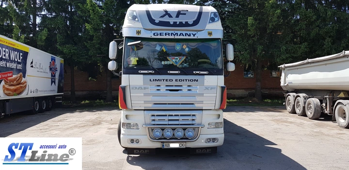 Дуга люстра решітки радіатора DAF XF105 05-13 d60х1,6мм Такф ХФ105 ST7958 - Фото 2 Дуга люстра решітки радіатора DAF XF105 05-13 d60х1,6мм Такф ХФ105 ST7958 - зображення 2