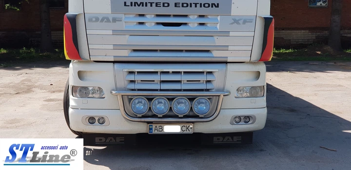 Дуга люстра решітки радіатора DAF XF105 05-13 d60х1,6мм Такф ХФ105 ST7958 - Фото 3 Дуга люстра решітки радіатора DAF XF105 05-13 d60х1,6мм Такф ХФ105 ST7958 - зображення 3