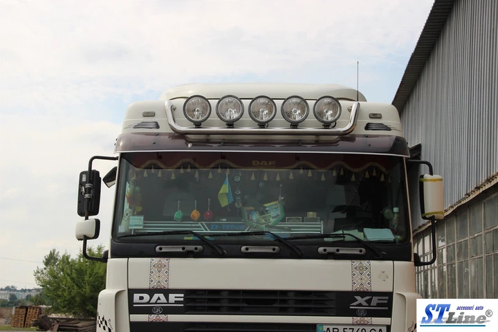 Дуга люстра на дах DAF XF95 4/5 фар 02-06 d60х1,6мм Такф ХФ95 ST7972 - зображення 6