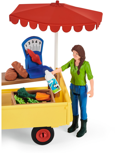 Zestaw do zabawy Schleich Farm World Mobilny Rynek (4059433572949) - obraz 3