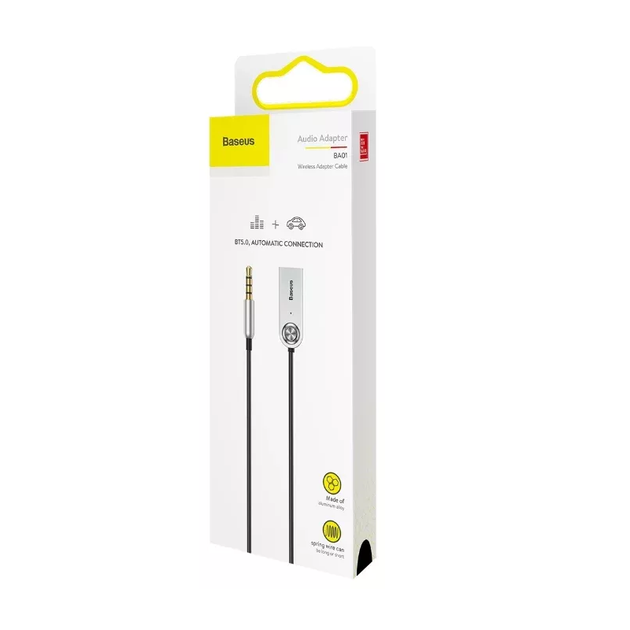 Bluetooth-ресивер Baseus BA01 USB Wireless adapter cable Black (CABA01-01) - зображення 8