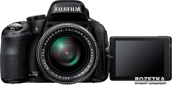 稀少 FINEPIX HS 50 EXR FUJIFILM Фотоаппарат Fujifilm FinePix HS50EXR Black (16286278) купить на