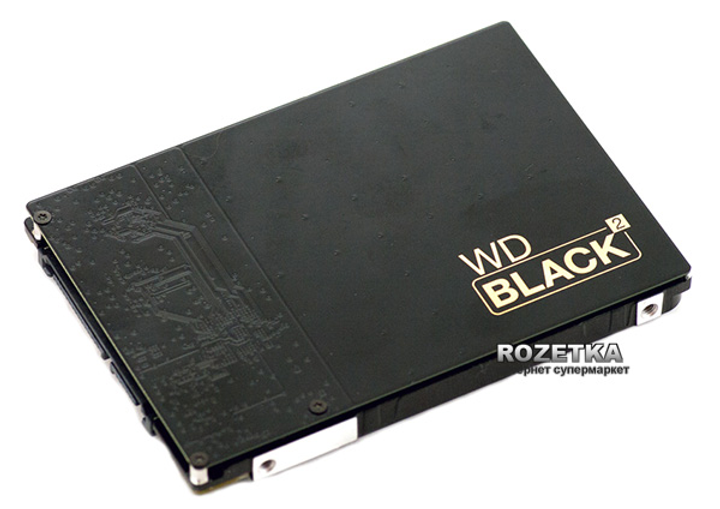 Жесткий диск Western Digital Black2 Dual Drive 120GB SSD + 1TB HDD ...