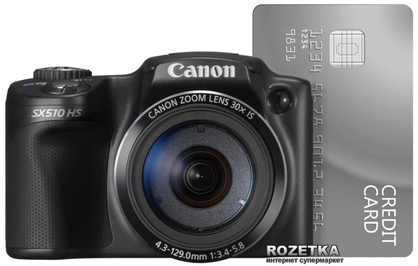 Фотоаппарат Canon PowerShot SX510 HS (8409B013) купить на ROZETKA