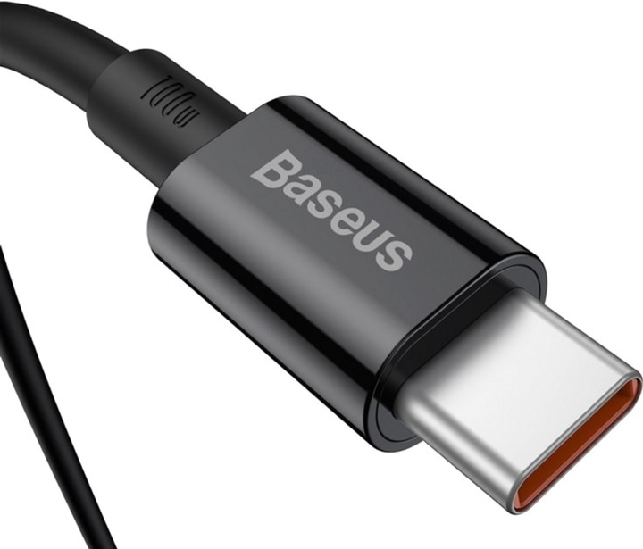 Кабель Baseus Superior Series Fast Charging Data Cable Type-C to Type-C 100 W 2 м Black (CATYS-C01) - зображення 2