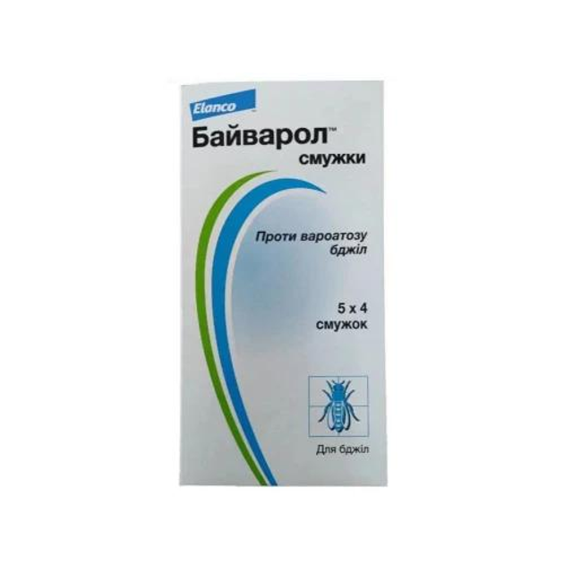 Полоски Elanco Байварол для обнаружения и уничтожения клещей варроа, 1 ...