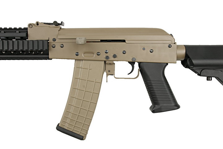 Штурмова гвинтівка АК-74 Cyma CM.040L Tan (Страйкбол 6мм) - изображение 2