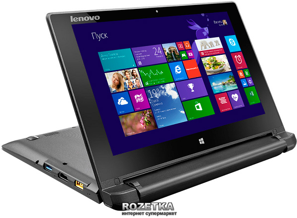 Ноутбук Lenovo Flex 10 (59407684) Black - Фото 1 Ноутбук Lenovo Flex 10 (59407684) Black - изображение 1