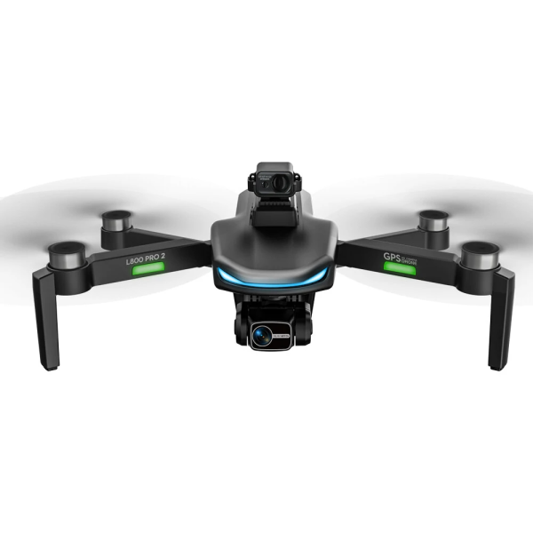 Квадрокоптер профессиональный с камерой LYZRC L800 PRO 3-осевой подвес 4K HD, GPS, FPV до 1200м, 26м. полета + кейс - Фото 2 Квадрокоптер профессиональный с камерой LYZRC L800 PRO 3-осевой подвес 4K HD, GPS, FPV до 1200м, 26м. полета + кейс - изображение 2