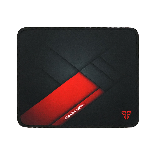 Коврик для мыши Fantech 250*210 MP256 тканевый с боковой прошивкой толщина 2 мм цвет чёрно-красный - изображение 1