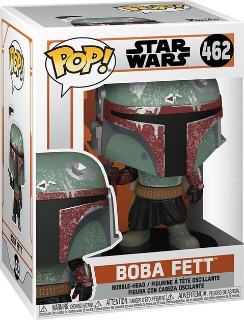 Фігурка Funko POP! Star Wars Mandalorian Boba Fett 462 (54524) - зображення 4