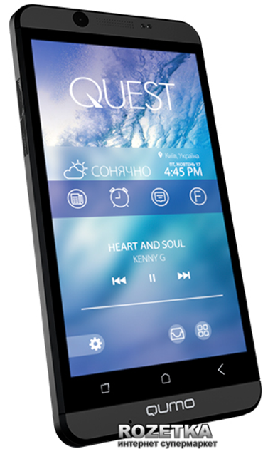 Мобильный телефон Qumo Quest 474 Black – фото, отзывы, характеристики в ...