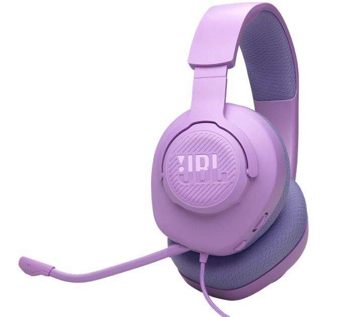 Игровая гарнитура JBL Quantum 100M2 Purple (JBLQTUM100M2PUR) - изображение 2