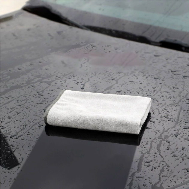 Mikrofibra Baseus Easy life car washing towel (40*40 cm) Grey (CRXCMJ-0G) - obraz 5