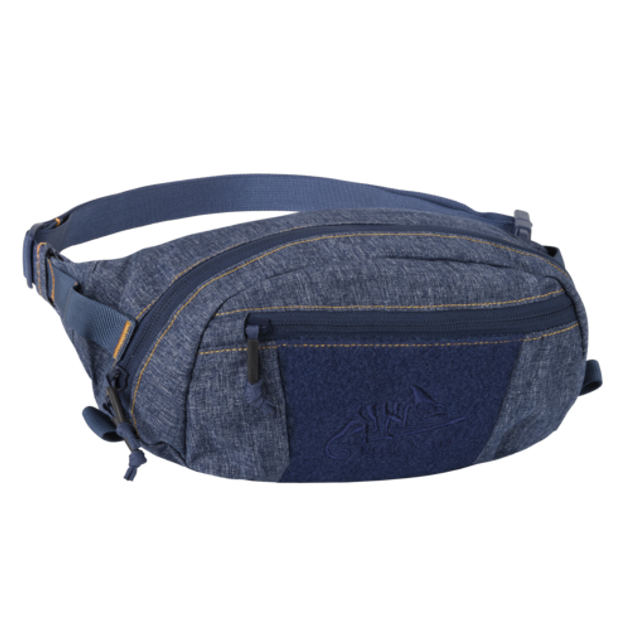 Сумка тактична Helikon-tex® Поясна Синя BANDICOOT Waist Pack® - Nylon Polyester Blend - Melange Blue (TB-BDC-NP-M2) - зображення 1