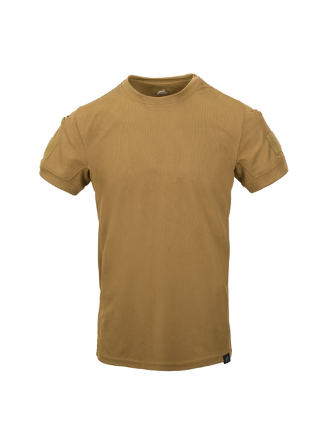 Футболка тактична Helikon-Tex Термоактивна 2XL Койот TACTICAL T-SHIRT - TOPCOOL COYOTE (TS-TTS-TC-11-B07-XXL) - изображение 2