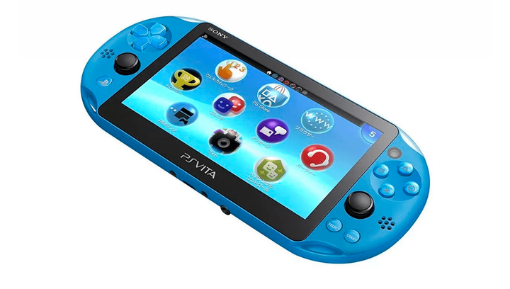 Nintendo Switch SONY PlayStationVITA PCHJ-10034 Консоль Sony PlayStation Vita Slim Модифікована 64GB Blue + 5