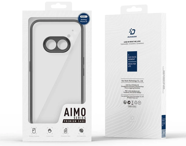 Etui Dux Ducis Aimo na Nothing Phone 2a Czarne (6934913008676) - obraz 3