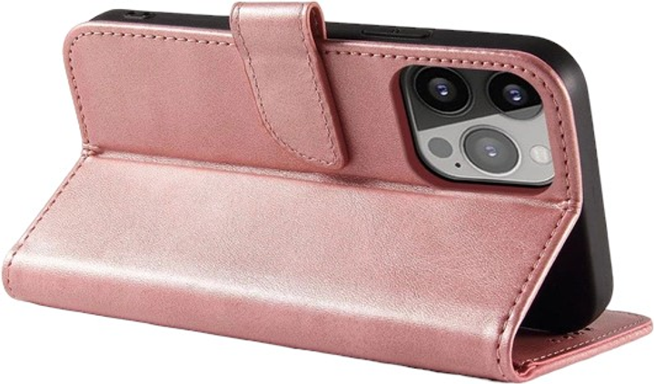 Etui z klapką Hurtel Magnet Case do Samsung Galaxy S24 z portfelem Pink (9145576284759) - obraz 2