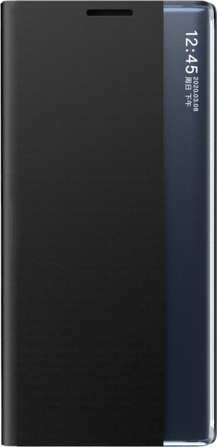 Чохол Hurtel New Sleep View Case для Samsung Galaxy S24 Black (9145576284322) - зображення 2