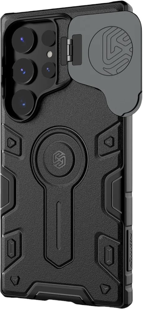 Etui Nillkin CamShield Armor Prop Case na Samsung Galaxy S24 Ultra Black (6902048275041) - obraz 2