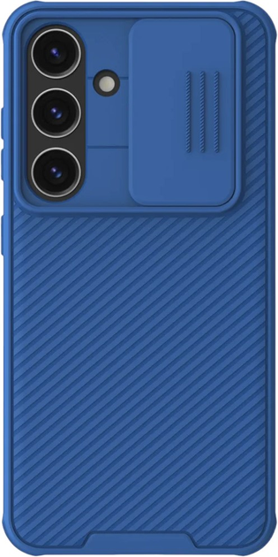 Etui Nillkin CamShield Pro pancerne z osłona na aparat do Samsung Galaxy S24 Plus Blue (6902048273115) - obraz 1